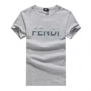 original fendi t-shirt luxory brands half color